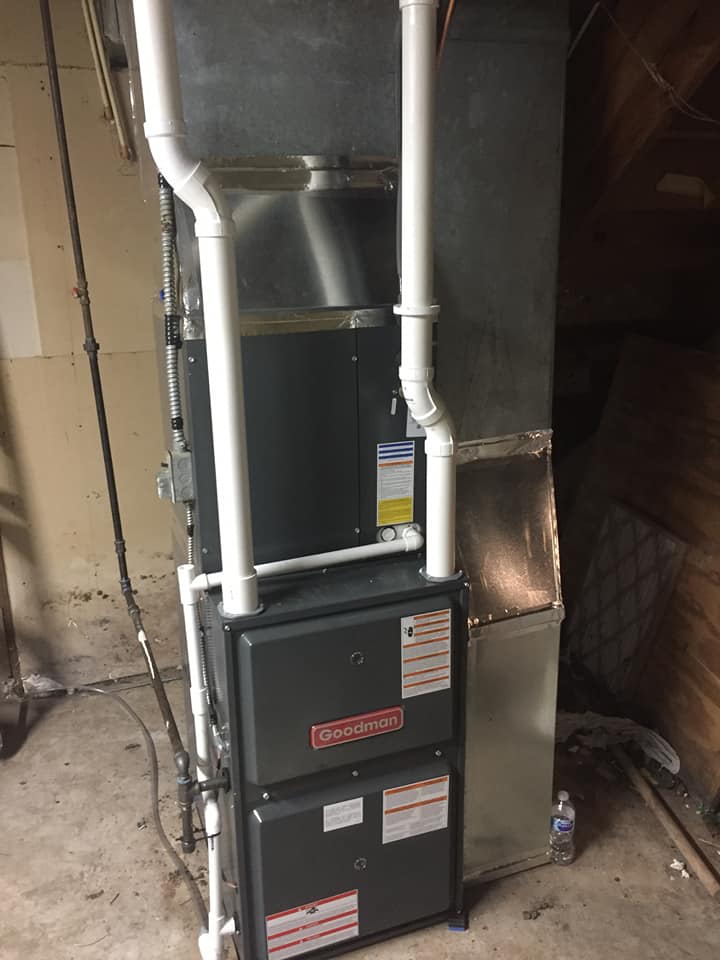 Furnace replacement after shot 1